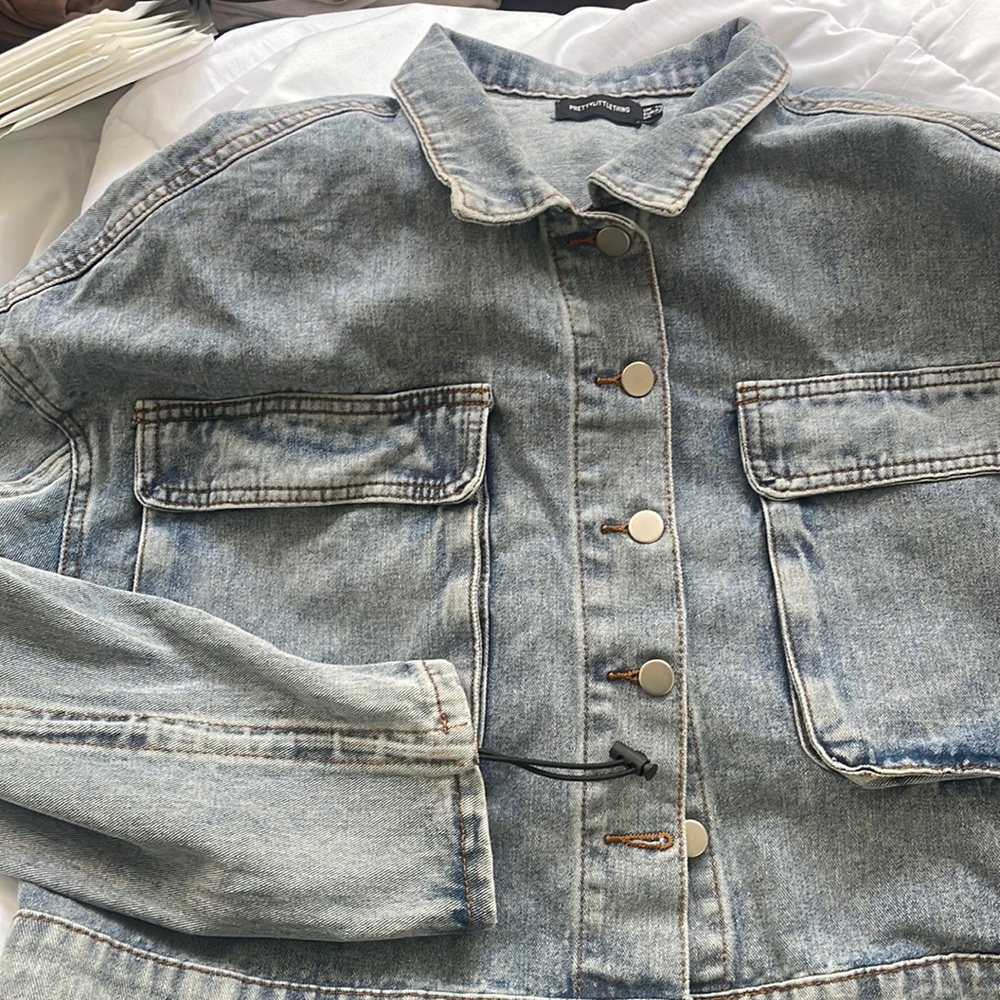 Cropped Denim Jacket
